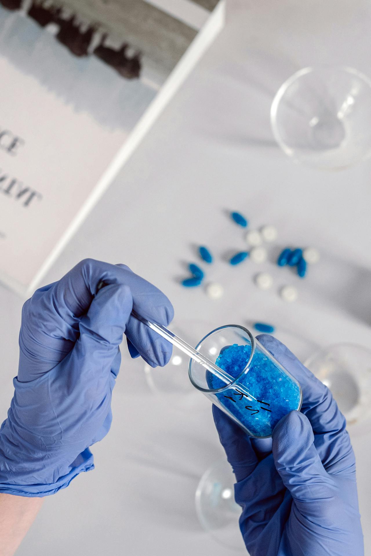 Pharmaceutical laboratory instrumentation for API analysis
